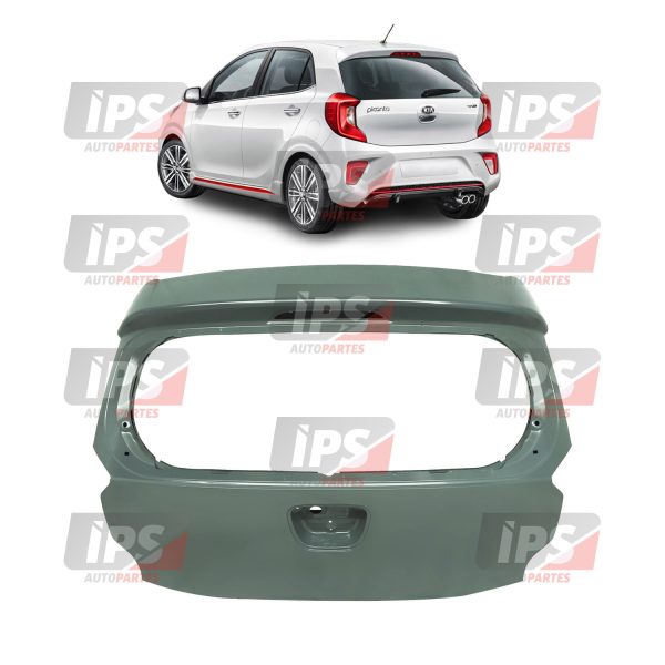 Compuerta posterior Kia Picanto 2017-2018